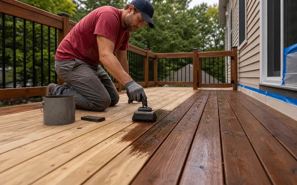 Deck Staining